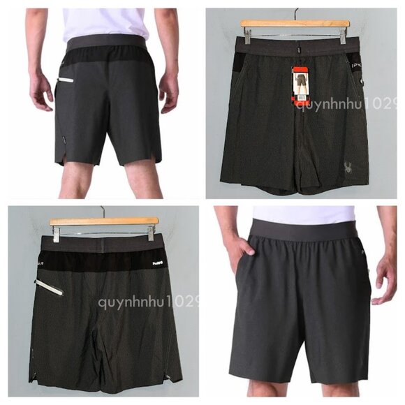 Spyder Other - Spyder Men's Proweb Stretch Zippered Pockets Active Shorts in Black color